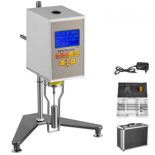 Digital Viscometer Ndj-5s Digital Rotary Viscosity Tester Fluidimeter Accuracy