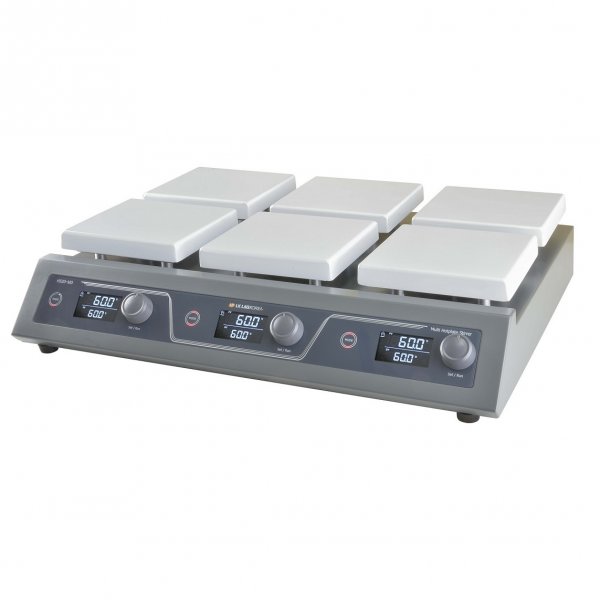 LABTron EVO HS1-M6 Superior Digital Hotplate Stirrer 6 plate