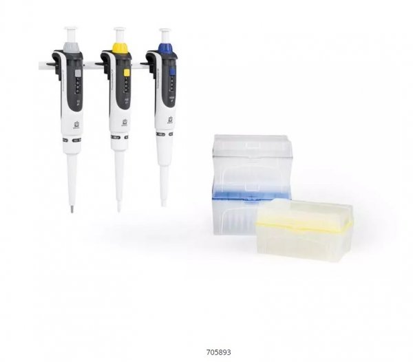 Brand Mikropipette Set 0,5-10µl,10-100µl,100-1000µl | 705893