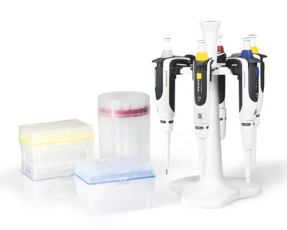 Brand Mikropipette Set 0,1-2,5µl, 0,5-10µl, 2-20µl, 20-200µl,100-1000µl | 705896