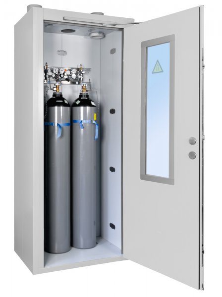 PRIOROOM GAS Silindir Gaz Tüpleri İçin Kompakt Güvenlik Kabini
