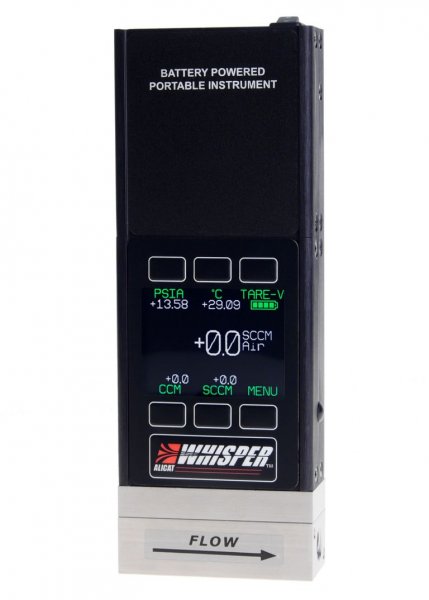 Alicat MWB Series Low Pressure Drop Battery Meters