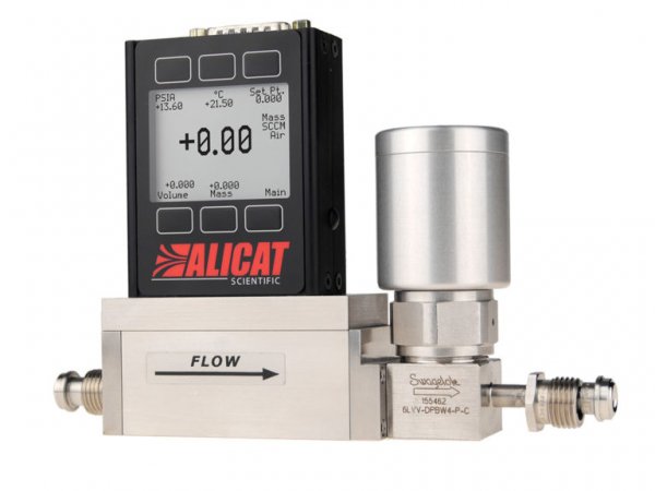 Alicat MCV Series Vacuum Gas Mass Flow Controllers