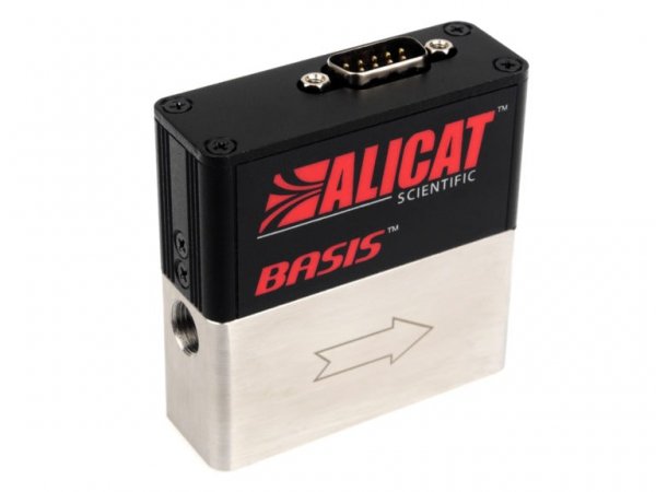 Alicat BASIS Serisi OEM Uygulamaları İçin Kullanılan Kompakt Gaz Kütle Akış Kontrol Cihazı