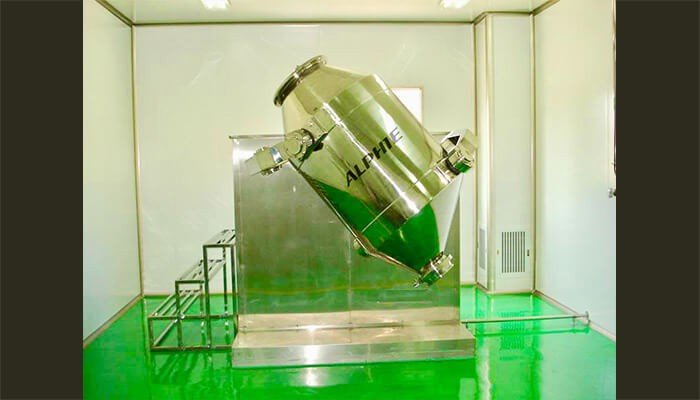 Sabit Tamburlu 3D Turbula Tipi Toz Karıştırıcılar